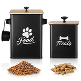 Tivray dog treat container large jar with airtight lid keeps treats fresh and organized.