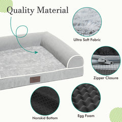 TJSOULER removable washable cover for easy cleaning and fresh look.