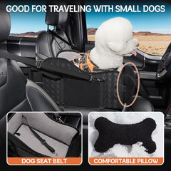 TKYZ center console dog seat universal fitment fits most armrests securely.