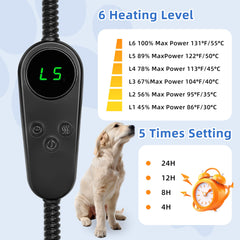 Toaspa pet heating pad waterproof cover close-up illustrating easy wipe-clean velvet surface