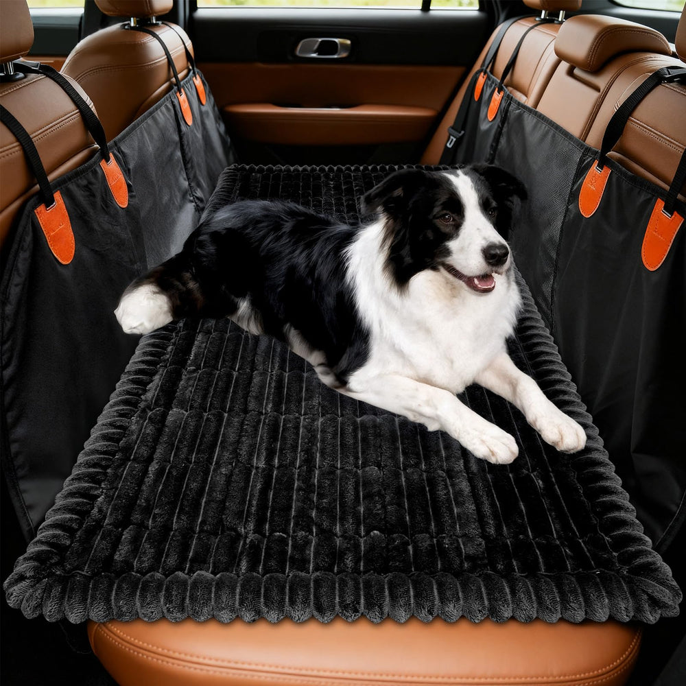 Tokameiu dog seat cover backseat protects upholstery with soft comfort