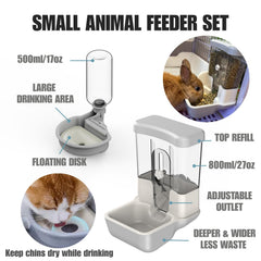 Tokayife dispenser hanging installation shows secure setup for cage integration and habitat flexibility.