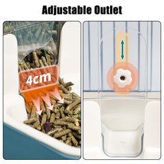 TOKAYIFE capacity-27oz-feeder shows large capacity for several days of feeding