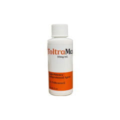 ToltraMax Toltrazuril 60ml bottle for easy at-home dosing.