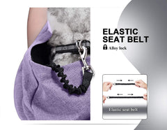 Tomkas safety buckle and mesh behind view illustrating secure opening
