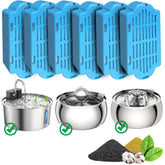 Tomxcute P-Series filters six-pack for cleaner cat drinking water