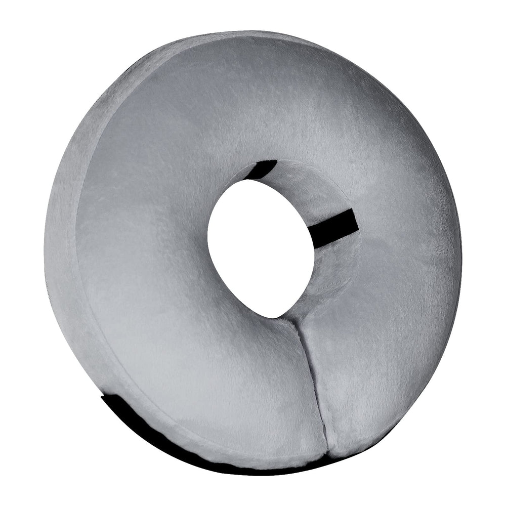 Tonqixope inflatable-dog-cone-collar in package shows soft protective design for post-surgery