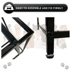 Tookincmo lifted bowl stand durable-metal construction offers long-lasting sturdy support