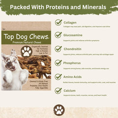 Top Dog Chews Dehydrated Chicken Feet training-reward image ready for training