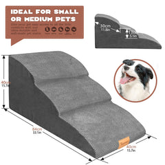 Topmart dog ramp waterproof cover detail helps keep sponge clean during use