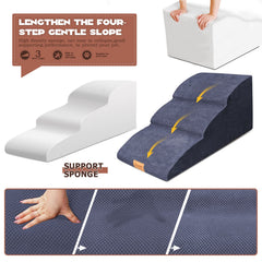Topmart dog ramp waterproof cover close-up highlights easy cleaning and protection.