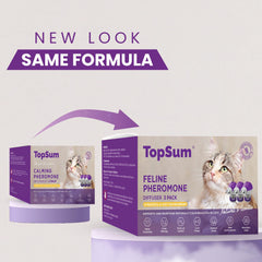 TopSum Cat Pheromones Diffuser refill vial ready for up to 30 days of calm.