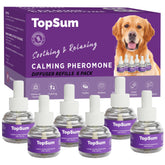 TopSum dog calming diffuser refills 6-pack purple front view for home calming
