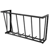 Topyznsup hay rack wall-mount 27-inch for organized feeding and space saving.