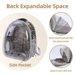 TOYSINTHEBOX Cat Backpack Carrier bubble window interior visibility for stress-free travel