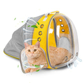 TOYSINTHEBOX cat backpack bubble window enhances visibility during vet trips and walks