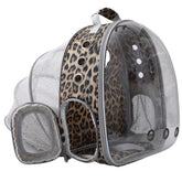 TOYSINTHEBOX cat backpack expandable bubble window offers curious pets a safe outdoor view.