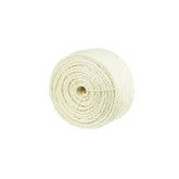Treasborn sisal rope white 1/4-inch post repair shows burr-free, durable scratching support.