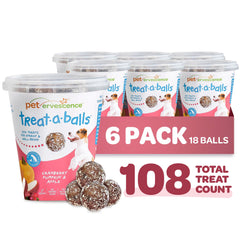 TREAT-A-BALLS soft-chewy treats close-up—appealing texture dogs enjoy during training.