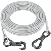 Tresbro 20ft dog tie-out cable ready for outdoor freedom and secure containment.