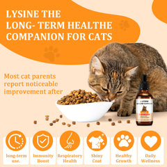 Trihood L-Lysine drops measuring cap aids precise daily dosage