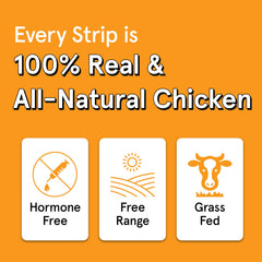 TRMC air-dried venison and chicken jerky slices—soft, chewy texture for dogs of all ages.