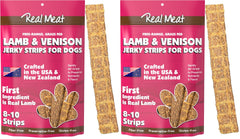 TRMC real meat lamb and venison jerky pack-2 display for daily rewards.