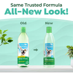 TropiClean Fresh Breath Water Additive limpieza bucal sin cepillo