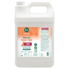 TropiClean Max Strength Shampoo pour action for fast flea and tick control during bath time