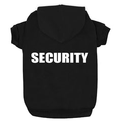 Trudz PET Security Dog Hoodie front view highlights warmth and style
