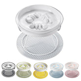 TRUNDISAN adorable cat bowl ceramic with whisker-friendly design for comfortable, mess-free meals.