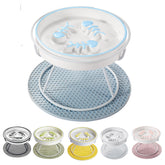 TRUNDISAN Fish-Bone Slow-Feed Bowl ceramic design showcases a playful yet practical feeding solution for controlled portions.