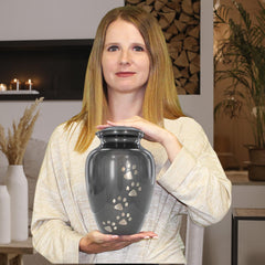 Trupoint Memorials pet urn scratch-protected base emphasizes surface-safe display