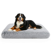 Trusted Choice Market dog bed large top view shows spacious orthopedic comfort