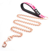 TSPRO Chew Proof Dog Leash stainless steel highlights rust resistance for lasting use.