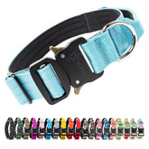 tspro premium dog collar handle closeup showing secure grip for controlled walks.