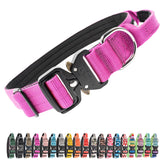 TSPRO Premium Dog Collar handle closeup shows secure control for training