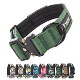 TSPRO Premium Dog Collar patch panel for patch customization and visibility during walks.