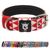 TSPRO Tactical Dog Collar close-up showing 1.25-inch width and sturdy D-ring for leash control