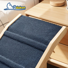 Tsukiko dog ramp height adjustments six levels for beds, sofas, and cars.