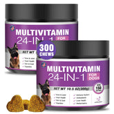 TTLXBL 24-in-1 dog vitamins bottle front supports overall wellness.