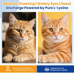 TTLXRI lysine liquid dropper close-up for precise dosing in cats