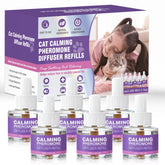 TTLXRL cat pheromone diffuser refill 6-pack 48ml for lasting calm in homes.