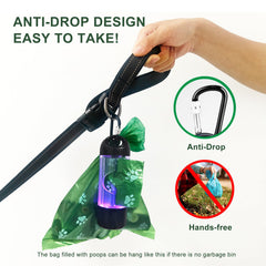 Tubasion anti-slip clip design keeps leash secure during runs