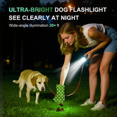 Tubasion IPX6 waterproof dog dispenser designed for rainy walks