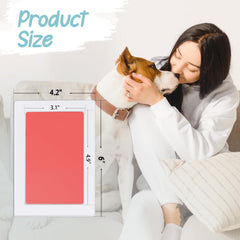 Tubuui paw print kit cat paw print captures feline moment for memory