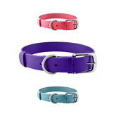 Tuff Pupper Classic Collar with brass buckle close-up for durable daily wear