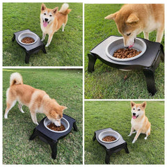 Tuff Pupper collapsible travel bowl open showcases 80oz capacity for large dogs.