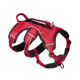 Tuff Pupper Escape Harness front D-ring enables no-pull control on walks.
