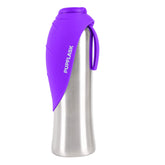 PupFlask 40oz bottle in rugged stainless steel for on-the-go hydration during outdoor adventures